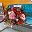 Mulberry Midnight Autumn Floral Hand Tied Bouquet Alternative Image