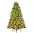 National Tree 2.3m (7.5ft) Newberry Blue Spruce Pre Lit Artificial Christmas Tree with 750 Warm White LEDs (PENDB2-300LB-75) Alternative Image