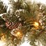 National Tree 2.7m (9ft) Glittery Bristle Pre Lit Artificial Christmas Garland (GB8-300-9A-B) Alternative Image