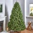 National Tree 2.7m (9ft) Newberry Spruce Pre Lit Artificial Christmas Tree (PEND2-300LB-90) Alternative Image