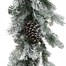 National Tree 2.7m (9ft) Snowy Dorchester Pre Lit Artificial Christmas Garland (PEDH2-300-9B-B) Alternative Image