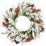 National Tree 60cm (2ft) Snowberry Pine Artificial Christmas Pre Lit Wreath (PESY8-300-24WB) Alternative Image