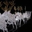 Noma 6m Winter Wonderland Sleigh Ride With 8 Reindeer Christmas Light Decoration (2524049) Alternative Image