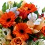 Orange Handtied Bouquet - DeluxeAlternative Image1