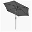 Pacific Lifestyle Anthracite 2.5m Riva Round Garden Parasol (7100) Alternative Image