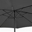 Pacific Lifestyle Anthracite 3.5m Riva Round Garden Parasol (7110) Alternative Image