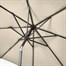 Pacific Lifestyle Ivory 3m Riva Round Garden Parasol (7104H) Alternative Image