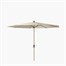 Pacific Lifestyle Ivory 3m Riva Teak Round Garden Parasol (7103H) Alternative Image
