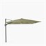 Pacific Lifestyle Glow Challenger T2 3m Square Lush Green Free Arm Cantilever Parasol Alternative Image