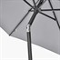 Pacific Lifestyle Light Grey 2.5m Riva Round Garden Parasol (7100C) Alternative Image