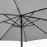 Pacific Lifestyle Luna Grey 3.5m Riva Round Garden Parasol (7110C) Alternative Image
