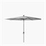 Pacific Lifestyle Luna Grey 3m Riva Round Garden Parasol (7104C) Alternative Image