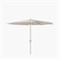Pacific Lifestyle Sandstone Ivory 3m Riva Round Garden Parasol (7105H) Alternative Image
