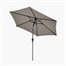 Pacific Lifestyle Taupe 2.5m Riva Round Garden Parasol (7100E) Alternative Image