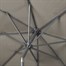 Pacific Lifestyle Taupe 3m Riva Round Garden Parasol (7104E) Alternative Image