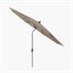 Pacific Lifestyle Taupe 3m Riva Round Garden Parasol (7104E) Alternative Image