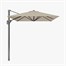 Pacific Lifestyle Voyager T1 3m x 2m Rectangular Champagne Free Arm Cantilever Parasol Alternative Image