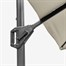 Pacific Lifestyle Voyager T1 3m x 2m Rectangular Champagne Free Arm Cantilever Parasol Alternative Image