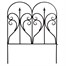 Panacea Scroll & Finial Garden Edge - Black (87405) Alternative Image