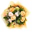 Peach & Cream Hand Tied Bouquet - ClassicAlternative Image4