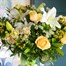 Peach & Cream Handtied Bouquet - LuxuryAlternative Image1
