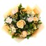 Peach & Cream Hand Tied Bouquet - PremiumAlternative Image4