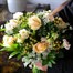 Peach & Cream Hand Tied Bouquet - PremiumAlternative Image2