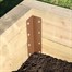 Perry Double Sleeper Corner Support Spike 670mm X 100mm - Brown (47140000Br)Alternative Image1