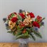 Petals and Pine Festive Hand Tied Bouquet Alternative Image