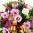 Pink and Cream Hat Box Floral ArrangementAlternative Image2
