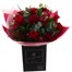 Pink and Red Romance Hand Tied Floral BouquetAlternative Image3