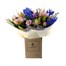 Pink, Lilac & Blue Handtied Bouquet - DeluxeAlternative Image2