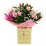 Pink Rose & Lily Cut Flower Hand Tied BouquetAlternative Image3