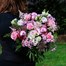 Pink-Mas Festive Hand Tied Bouquet Alternative Image