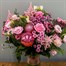 Pink-Mas Festive Hand Tied Bouquet Alternative Image