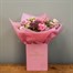 Pink-Mas Festive Hand Tied Bouquet Alternative Image