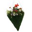 Hanging Seasonal Bedding Feather Moss Cone 12 Inches - Summer Design 2Alternative Image1