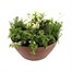 Planted Thatched Bowl Planter 17 inches Outdoor Bedding Container - SummerAlternative Image1