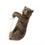 Potty Feet Decorative Pot Buddies - Antique Bronze Brown Bear (PB0016)Alternative Image2