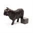 Potty Feet Decorative Pot Feet - Antique Bronze Highland Cow - Set of 3 (PF0074)Alternative Image1