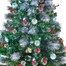 Premier 1.2M (4ft) Dream Fibre Optic Artificial Christmas Tree with Berries, Baubles & Star (FT257103) Alternative Image