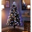 Premier 1.2m (4ft) Snow Tipped Artificial Christmas Tree With White LED Pinecones & Star (FT183119) Alternative Image