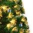 Premier 1.5m (5ft) Fibre Optic Artificial Christmas Tree with LED Lanterns & Star (FT247082) Alternative Image