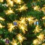 Premier 1.5m (5ft) Fibre Optic Artificial Christmas Tree with LED Lanterns & Star (FT247082) Alternative Image