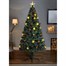 Premier 1.5m (5ft) Green Fibre Optic Artificial Christmas Tree with LED Baubles & Star (FT213403) Alternative Image