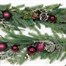 Premier 1.8m Red Artificial Christmas Garland with Holly Leaves (EP6-11Y-G) Alternative Image