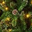 Premier 2.1m (7ft) Rocky Mountain Pine Pre Lit Artificial Christmas Tree with 280 LEDs (TR700RMPL) Alternative Image