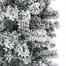 Premier 2.4m (8ft) Flocked Artificial Christmas Tree Arch (TR800ETAF) Alternative Image