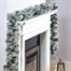 Premier 2.7m (9ft) Flocked Woodcote Artificial Christmas Garland (TG236213) Alternative Image