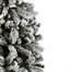Premier 2m (6.5ft) Flocked Spruce Pine Slim Skinny Artificial Christmas Tree (TR650SEF) Alternative Image